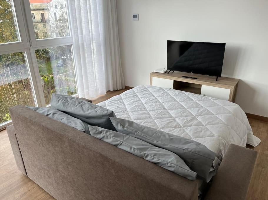 Apartamento Centrico Con Vistas サンティアゴ・デ・コンポステーラ エクステリア 写真