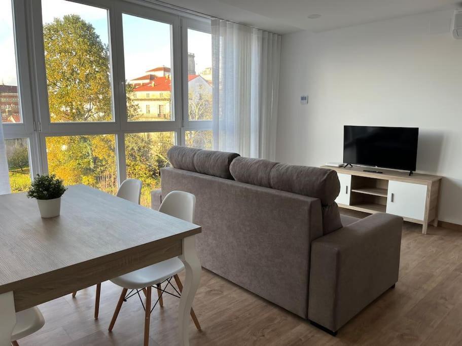 Apartamento Centrico Con Vistas サンティアゴ・デ・コンポステーラ エクステリア 写真